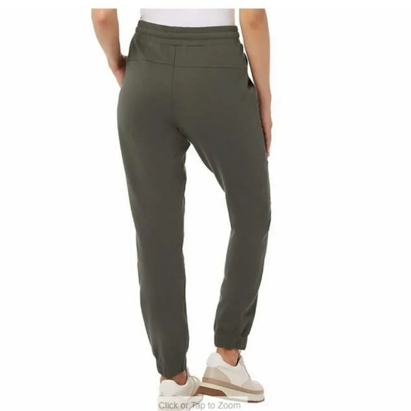 32 Degrees Ladies' Twill Jogger XL Green Casual - Picture 3 of 12